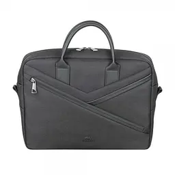 Сумка для ноутбука RivaCase 8124 Eco 15.6" Чорний - мініатюра 2