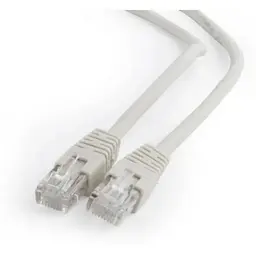 Патч-корд UTP Cablexpert cat.6, литий, 50u штекер із клямкою, 20м, сірий (PP6U-20M)