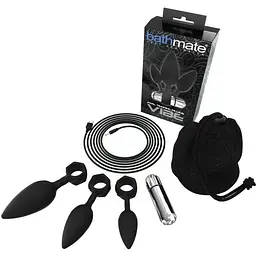Набір анальних вібропробок Bathmate Anal Training Plugs VIBE діаметр 2.5 см 3.1 см 3.8 см - мініатюра 4