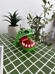 Настільна гра Крокодил стоматолог дитяча гра кусаючий крокодил Bite Crocodile інтерактивна гра для дітей - мініатюра 2