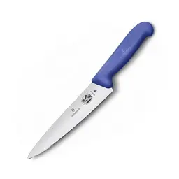 Кухонний ніж Victorinox Fibrox Carving 19 см Blue (5.2002.19)
