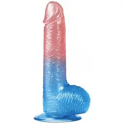 Фалоімітатор Dazzle Studs 7.5" 19 см мульти