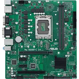 Материнська плата Asus PRO H610M-C D4-CSM s1700 H610 2xDDR4 M.2 HDMI D-Sub mATX