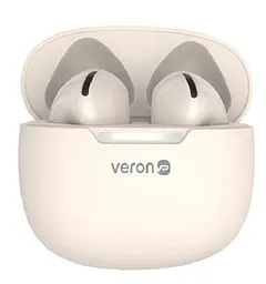 Бездротові навушники TWS Veron E38 Airy Bluetooth 5.3 White (2104618868) - мініатюра 2
