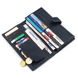 Чоловічий шкіряний гаманець (ST147) ST Leather 9х18,5х2,5 см acs0015158 - мініатюра 3