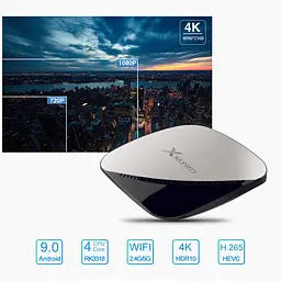 Android TV приставка Rockchip TV Box X88 Pro |RK3318, 4GB RAM, 64GB ROM| - мініатюра 4