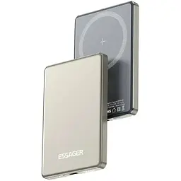 Power Bank Essager Cross-Border Magnetic 5000mAh 20W KR-W002 (EDY5K-YJ0A-Z) Grey UA