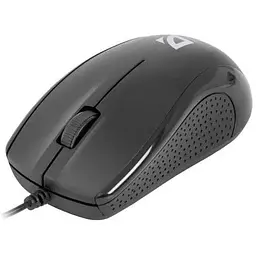 Миша Defender Optimum MB-160 чорний USB оптична 1000 dpi 3 кнопки 1.5 м (52160)