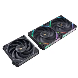 Кулер до корпусу 1stPlayer XF7 Black (XF7-BK-1IN1) - мініатюра 11