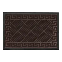 Килимок придверний Eco Fabric Смужки з кромкою коричневий 40 х 60 см (4060-113) - мініатюра 3