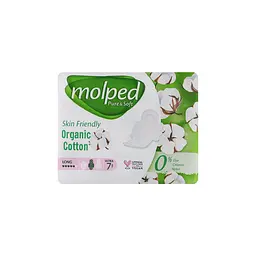 Гігієнічні прокладки Molped Pure&Soft long 5 крапель 7 шт.