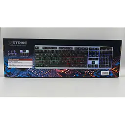 Клавіатура дротова XSTRIKE X-1080, RGB підсвічування, 104 клавіші, USB, чорна - мініатюра 4
