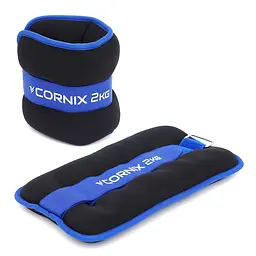 Обважнювачі-манжети Cornix для ніг та рук 2 x 2 кг XR-0174