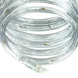 Світлодіодна стрічка, вулична гірлянда дюралайт, LED (синє світло), 8 метрів - мініатюра 8