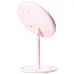 Косметичне дзеркало Happy Life з LED-підсвіткою та збільшенням, рожевий (HP072TD020P) - мініатюра 3