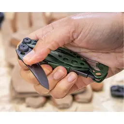 Мультитул Leatherman 833139 Skeletool CX OD Green - мініатюра 9