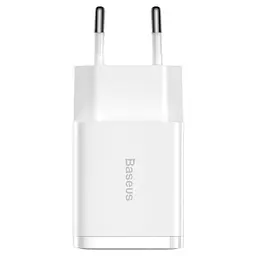 Зарядний пристрій Baseus Compact 2xUSB 10.5W 2.1A White (CCXJ010202) - мініатюра 5