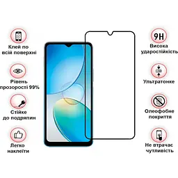 Захисне скло BeCover для Infinix Note 12 (X663D) Black (708142) - мініатюра 3