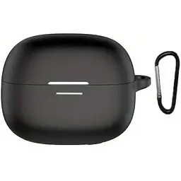 Чохол-накладка DK для Xiaomi Redmi Buds 6 Pro Silicone Candy Friendly з карабіном (black)