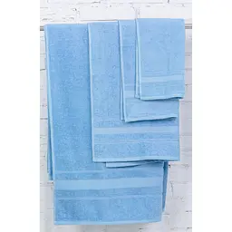 Набір банних рушників №5002 SoftNess Cornflower, 4 шт. (2200003183269) - мініатюра 2