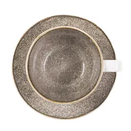 Чашка з блюдцем Krauff Grey Ferns L.Glinska 220 мл порцеляна (24-319-011) - мініатюра 2