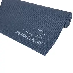Килимок для йоги та фітнесу Power Play 4010 173 x 61 x 0.6 см, Navy - мініатюра 4
