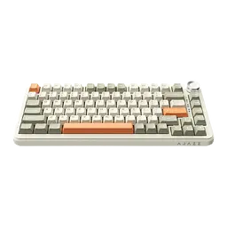 Клавіатура Ajazz AK820 Max Dual RGB Grey Beige Orange
