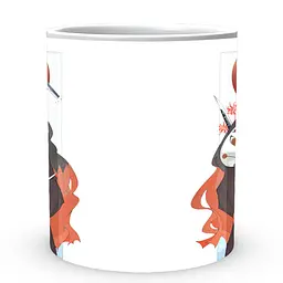 Кухоль GeekLand Demon Slayer Клинок, що розсікає демонів Незуко Плаче SL 02.445 330 мл білий - мініатюра 2
