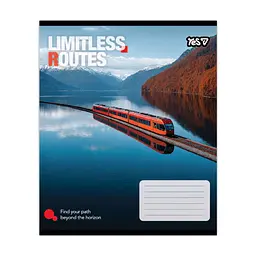 Зошит Yes Limitless routes А5 48 аркушів клітинка (769040), в асортименті - мініатюра 2