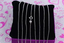 Ланцюг Xuping Jewelry якірний 60 см 1 мм сріблястий