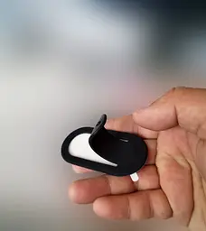 Силіконовий тримач для смартфонів BCASE DSHJ-B-1990 Black - мініатюра 2
