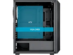 Корпус FSP CMT218AB Black - мініатюра 5