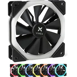 Кулер до корпусу Vinga RGB fan-04 - мініатюра 2