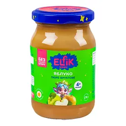 Пюре Elfik Magic з яблук без доданого цукру 170 г - мініатюра 5