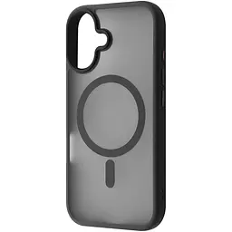Чохол WAVE Matte Insane Magnetic Ring with MagSafe для Apple iPhone 16 Black [116342]