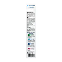 Зубна щітка Medosan SmileCare Medium Blue - мініатюра 2
