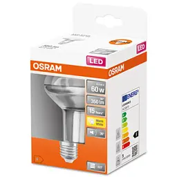 Лампочка Osram LED R80 60 4,3W/827 230V GL E27 (4058075433304) - мініатюра 3