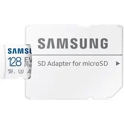 Карта пам'яті Samsung 128 GB microSDXC Class 10 UHS-I U3 V30 A2 EVO Plus+SD Adapte (MC128SA/EU) - мініатюра 5
