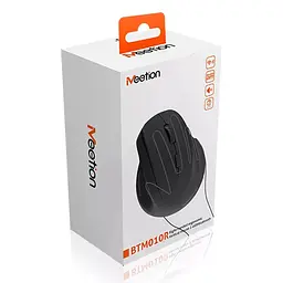 Мишка Meetion BTM010R RGB Bluetooth/Wireless Black (MT-BTM010R-A) - мініатюра 3