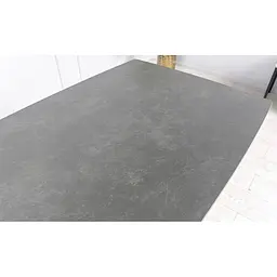 Стіл обідній Prestol Саймон розкладний 1200/(300+300)x800x750 чорний матовий чорні ніжки - мініатюра 4