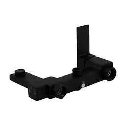 Душова система універсальна Qtap Gemini на три споживача (з виливом) QTGEM111BLM45686 Black matt, Чорний матовий - мініатюра 7