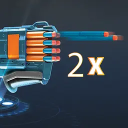 Іграшкова зброя бластер Hasbro Nerf Warden DB-8 (E9959) - мініатюра 6