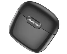 Навушники бездротові TWS у кейсі Borofone BW29 Charm Чорні - мініатюра 2