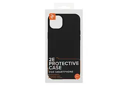 Чехол 2Е Basic для iPhone 14 Max, Liquid Silicone, черный 2E teh0019416 - миниатюра 3
