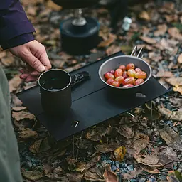Складний стіл Naturehike CNK2450JJ024, 31х21 см, алюміній, чорний - мініатюра 5