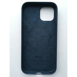 Оригінальний силіконовий чохол Apple Silicone Case MagSafe для iPhone 14 Plus (6.7") Storm Blue MPT53ZE/A - мініатюра 8