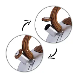 Чайник зі свистком Kamille KM-0698 5 л - мініатюра 7