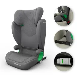 Автокрісло Kinderkraft Junior Fix 2 Plus i-Size Grey (KCJUFI20GRYPL0N)  - мініатюра 5