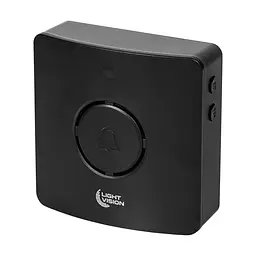 Дверний WiFi дзвінок Light Vision VLC-DR10T(Tuya) Black з ІЧ-датчиком руху (75-00186) - мініатюра 8