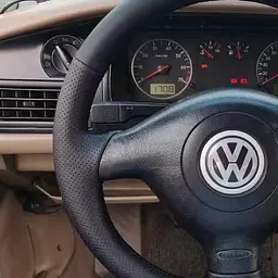 Чохол Обплетення Керма для Volkswagen Passat B5 / Golf 4 / Fabia I 1996-2005 Шкіра (Модельна Викрійка) - мініатюра 2